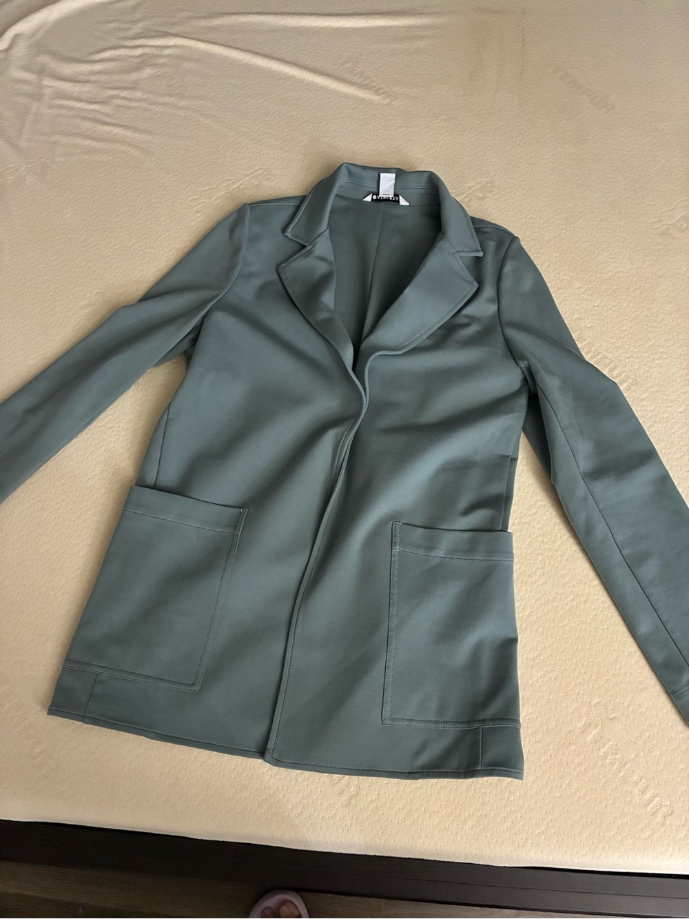 Athleta Eastbound open front blazer stretch knit